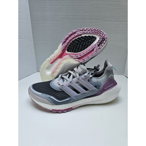 Size 11- adidas UltraBoost 21 Halo Silver Ice Purple 2021